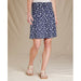 Toad & Co Women's Chaka Skirt True Navy Tossed Floral Print