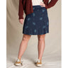 Toad & Co Women's Chaka Skirt True Navy Spray Print