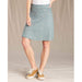 Toad & Co Women's Chaka Skirt Blue Slate Stitch Print