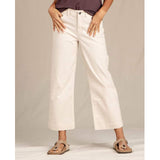 Toad & Co Women's Earthworks Wide Leg Pant Salt