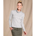 Toad & Co Women's Maisey LS T-Neck Heather Grey