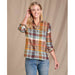 Toad & Co Women's Re-form Flannel Ls Shirt Breakwater