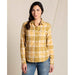 Toad & Co Women's Re-form Flannel Ls Shirt Antler Ombre