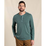 Toad & Co Men's Primo LS Henley Silver Pine