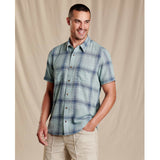 Toad & Co Men's Salton SS Shirt Blue Surf