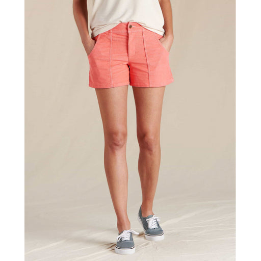 Toad & Co Women's Coaster Cord Short Begonia