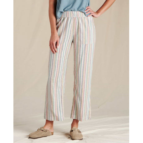 Toad & Co Women's Taj Hemp Pant Salt Stripe