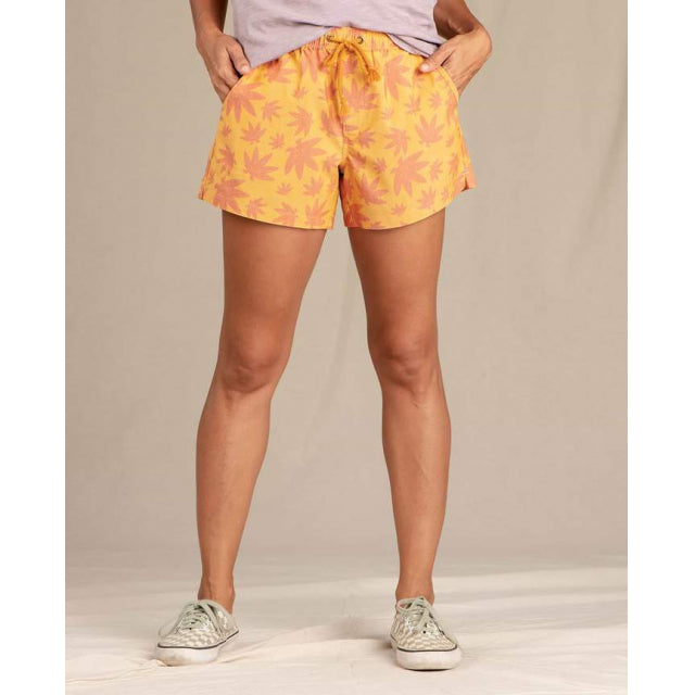Toad & Co Women's Boundless Short Gooseberry Weed Print