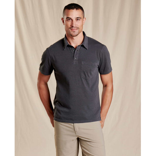 Toad & Co Men's Primo SS Polo oot Vintage Wash / S