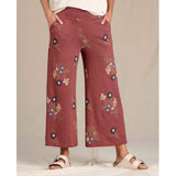 Toad&co Women's Chaka Wide Leg Pant Henna Floral Print