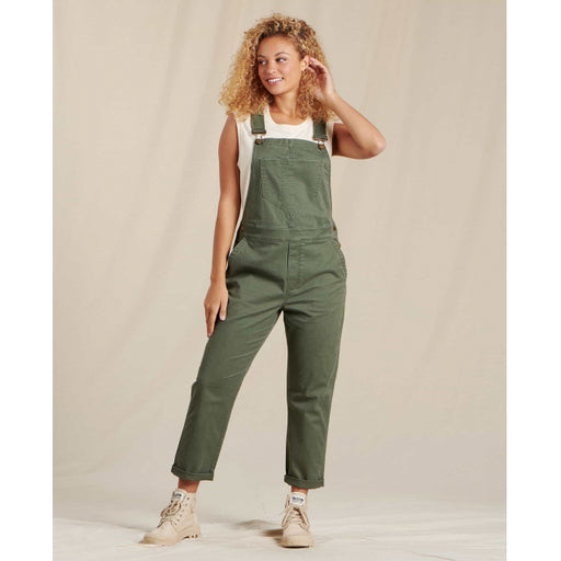 Toad & Co Women's Cottonwood Overall Beetle Vintage Wash