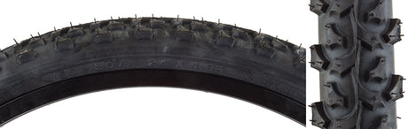 Sunlite MTB ALPHABITE TIRE 24x1.95 BLACK/BLACK / 24X1.95