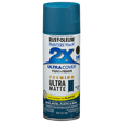 RUST-OLEUM 12 OZ Painter's Touch 2X Ultra Cover Matte Spray Paint - Matte Nantucket Blue