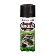 RUST-OLEUM 12 OZ Specialty Camouflage Spray Paint - Camo Black BLACK