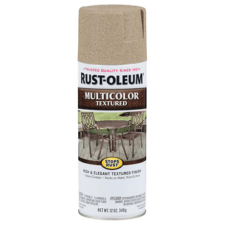 RUST-OLEUM 12 OZ Stops Rust MultiColor Textured Spray Paint - Desert Bisque DESERT_BISQUE