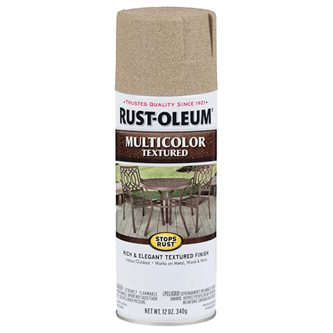 RUST-OLEUM 12 OZ Stops Rust MultiColor Textured Spray Paint - Desert Bisque DESERT_BISQUE