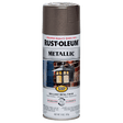 RUST-OLEUM 12 OZ Stops Rust Metallic Spray Paint - Dark Bronze DARK_BRONZE