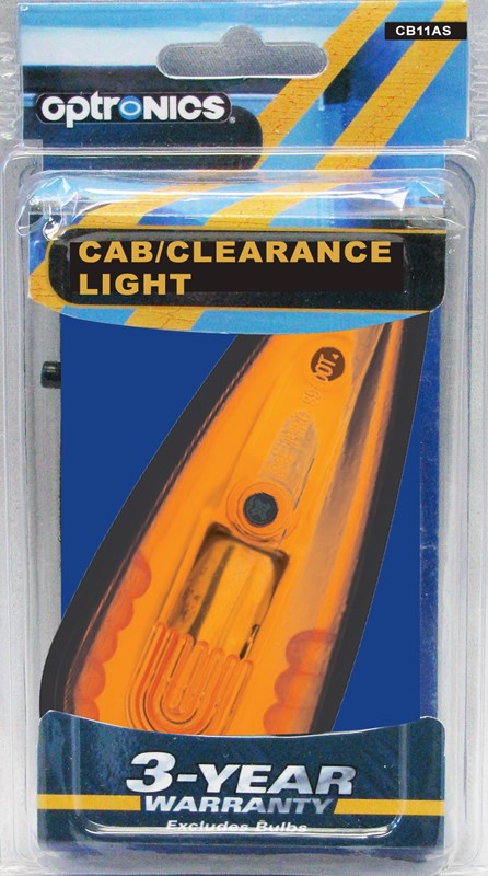 Optronics Cab/Clearance Light, Amber
