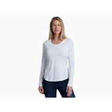 Kuhl Clothing Women's Bravada Long Sleeve White