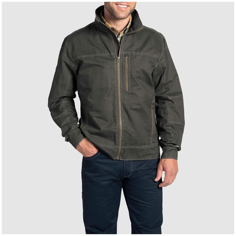 Kuhl Clothing Men's Burr Jacket Gun Metal