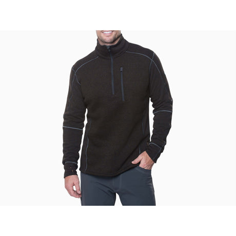 Kuhl Clothing Men's Interceptr 1/4 Zip Charcoal