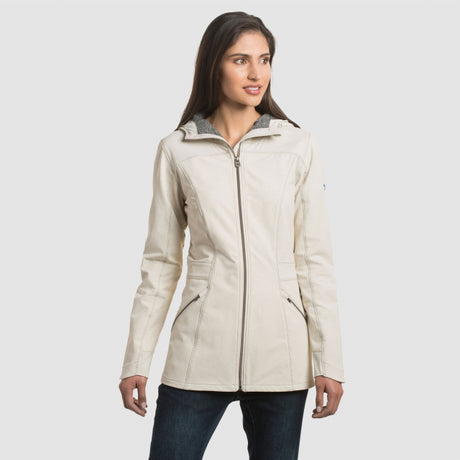 Kuhl Clothing Women's Klash Trench Natural