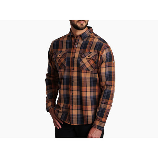 Kuhl Clothing Men's Disordr Flannel LS Wood Grain