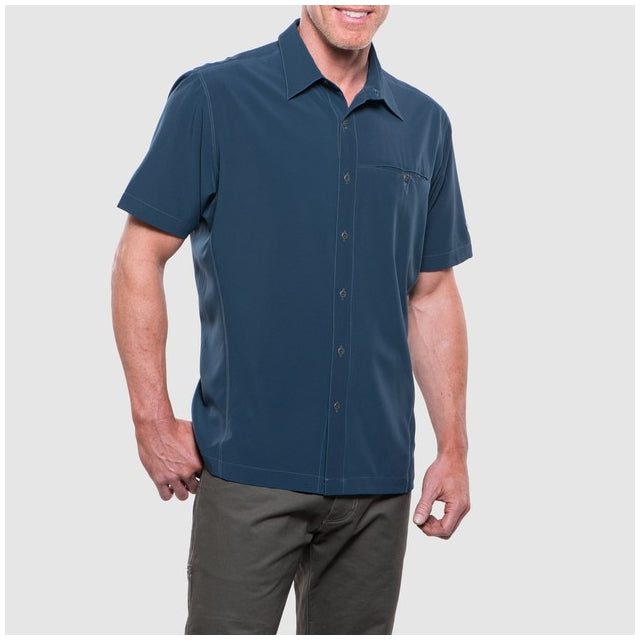 Kuhl Clothing Men's Renegade Shirt Pirate Blue