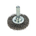 Forney Command PRO Wire Wheel, Crimped, 1-1/2 in x .014 in x 1/4 in Shank / COARSE