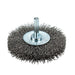 Forney Command PRO Wire Wheel, Crimped, 3 in x .014 in x 1/4 in Shank / COARSE