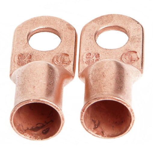 Forney Lug for Number 2/0 Cable, 3/8 in Stud, Premium Copper F2/1