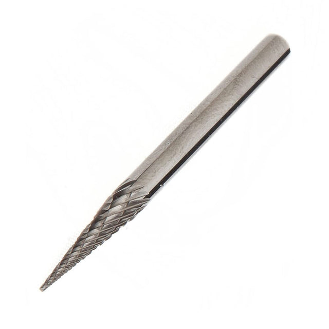 Forney Tungsten Carbide Burr, 1/8 in Taper Pointed (SM-42) CYLINDER