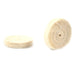 Forney Buffing Wheel, Cotton, Replacement, 1-1/2 in (2-Pack)