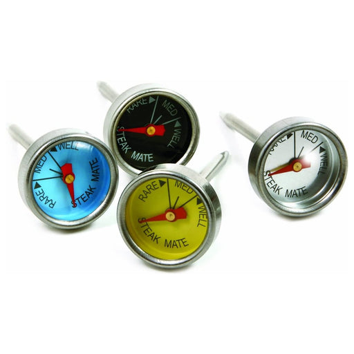 Norpro Mini Steak Thermometers - Color Coded Set Of 4