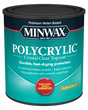 Minwax Polycrylic Protective Finish HALF PINT - ULTRA FLAT - CLEAR CLEAR /  / FLAT