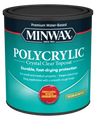 Minwax Polycrylic Protective Finish HALF PINT - ULTRA FLAT - CLEAR CLEAR /  / FLAT