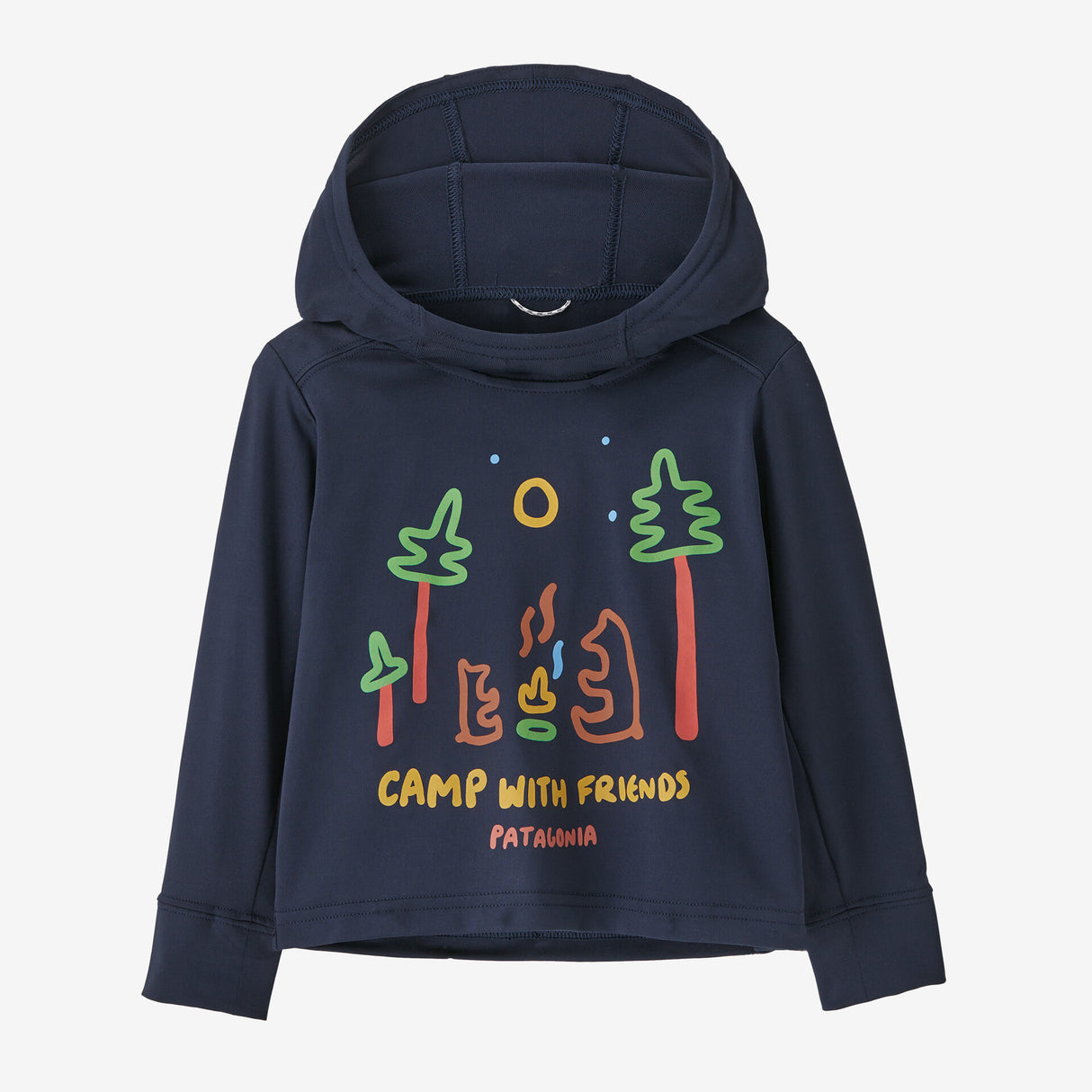 Patagonia Baby Cap Silkweight Hoody Campwfriends/newnvy