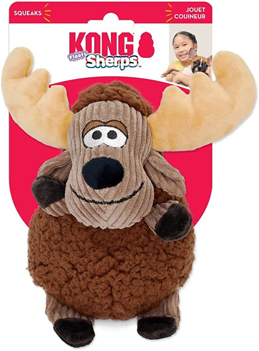 Kong Sherps Floofs Moose Plush Dog Toy