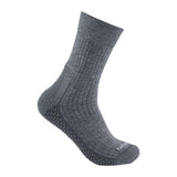 Women's Carhartt Force Grid Midweight Crew Sock Asphalt heather