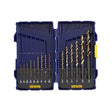 IRWIN INDUSTRIAL TOOL 15 Piece Cobalt Alloy Steel Drill Bit Set