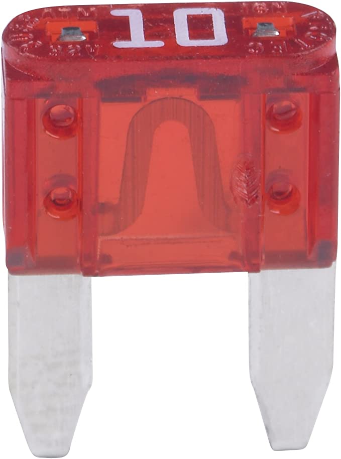 Pico ATM Mini 10 Amp Fuse, Red, 5 pack