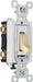 Pass & Seymour 15A 120/277V Commercial 3-Way Toggle, Ivory 15A