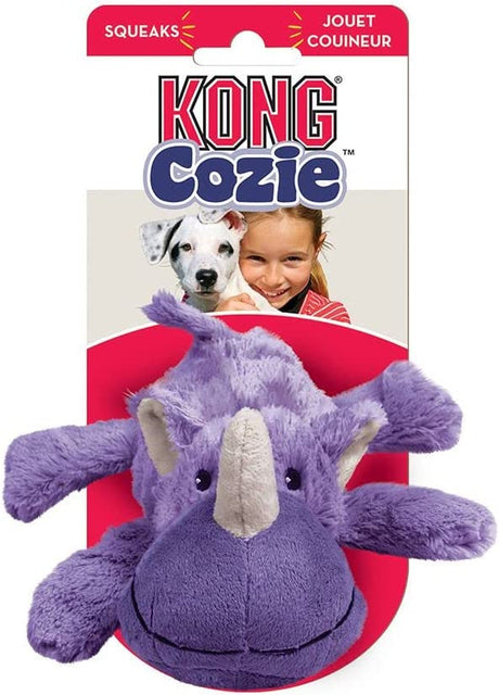 Kong Cozie Rosie Rhino Dog Toy, Medium