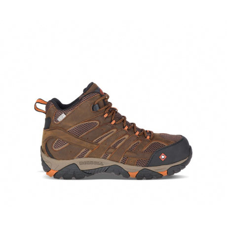 Merrell Men's Moab Vertex Mid Waterproof CT Clay