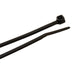 Forney Cable Ties, 8 in Black Ultra Light-Duty, 100-Pack