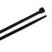 Forney Cable Ties, 12 in Black Standard Duty, 25-Pack