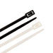 Forney Cable Ties, 8 in Releasable Standard Duty Assortment, 100-Pack
