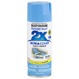 RUST-OLEUM 12 OZ Painter's Touch 2X Ultra Cover Gloss Spray Paint - Gloss Spa Blue SPA_BLUE