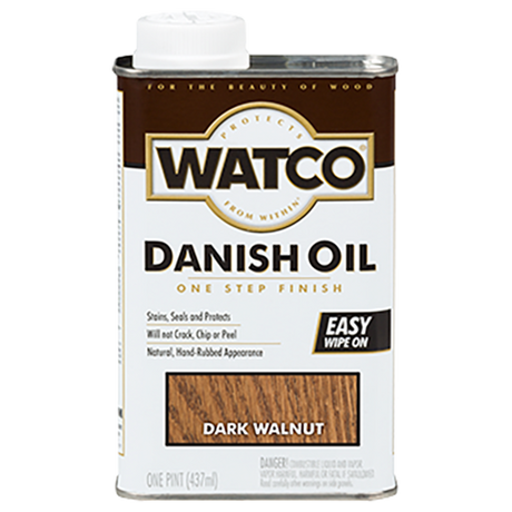 WATCO Pint Danish Oil - Dark Walnut DARK_WALNUT