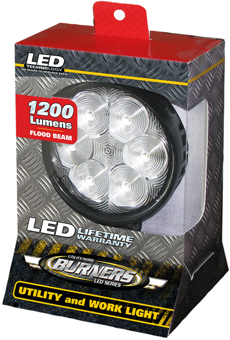 Optronics Round LED Utility and Work Light WHITE